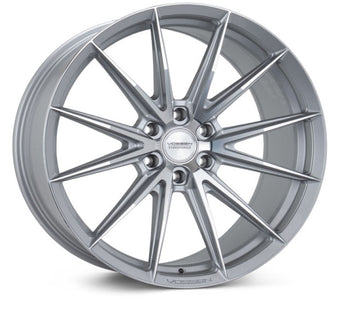 compare product Vossen HFX-2 22x9.5 / 6x135 / ET30 / Deep Face / 87.1 - Silver Polished Wheel