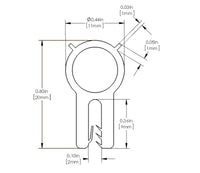 aFe MagnumFORCE Spare Parts Trim Seal Kit (1/16IN X 7/16IN) x 36IN L - My Store