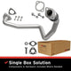 BRE Exhaust 96 - 00 Hombre S10 Sonoma 2.2L Front Pipe Kit - My Store
