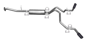 compare product Gibson 00-06 Chevrolet Suburban 1500 LS 5.3L 2.25in Cat-Back Dual Extreme Exhaust - Black Elite