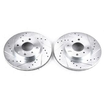 compare product Power Stop 99-02 Infiniti G20 Front Evolution Drilled & Slotted Rotors - Pair