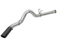aFe ATLAS 5in DPF - Back Alum Steel Exhaust System w/Black Tip 2017 Ford Diesel Trucks V8 - 6.7L (td) - My Store