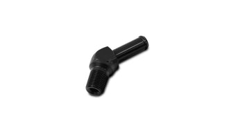 compare product Vibrant Male NPT to Hose Barb Adapter 45 Degree NPT 1/8in Hose 5/16in