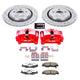 Power Stop 06 - 09 Cadillac XLR Rear Z26 Street Warrior Brake Kit w/Calipers - My Store