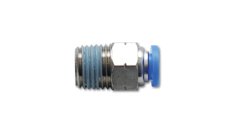Vibrant Male Straight Pneumatic Vacuum Fitting 1/8in NPT Thread for use with 3/8in 9.5mm OD tubing - My Store