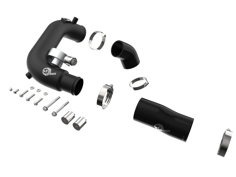aFe BladeRunner 2 1/2in Intercooler Hot Side Charge Pipe 18 - 21 Jeep Wrangler JL L4 - 2.0L (t) - Black - My Store