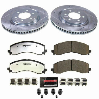 compare product Power Stop 22-23 Ford F-150 Lightning Front Z36 Truck & Tow Brake Kit