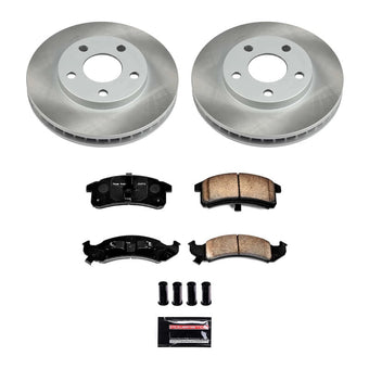 compare product Power Stop 94-96 Pontiac Trans Sport Front Semi-Coated Rotor Kit