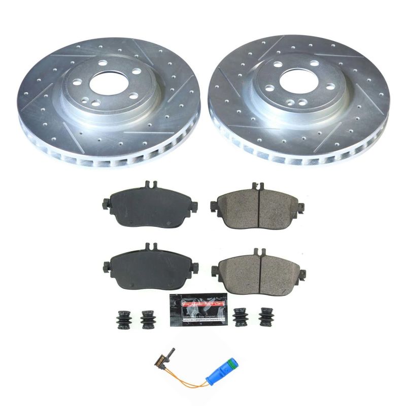 Power Stop 17 - 19 Infiniti QX30 Front Z23 Evolution Sport Brake Kit - My Store