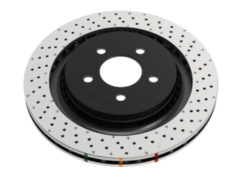 compare product DBA 2022 Subaru WRX Front 4000 Series Drilled Rotor