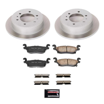 compare product Power Stop 09-10 Hummer H3T Rear Semi-Coated Rotor Kit