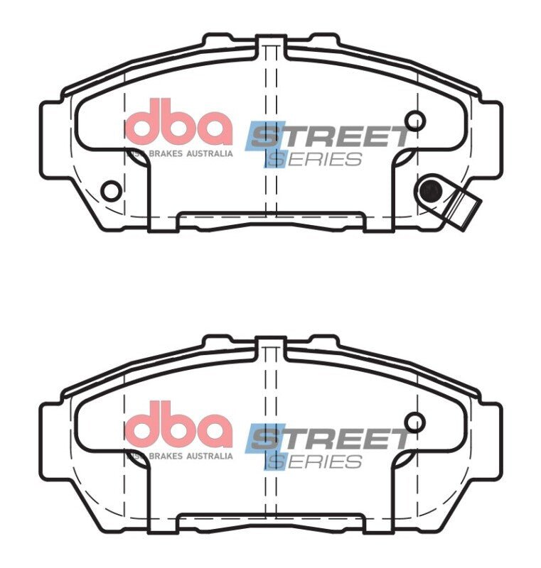 DBA 94 - 01 Acura Integra Front Street Series Brake Pads - My Store