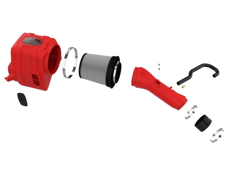aFe 07 - 21 Toyota Tundra V8 5.7L Momentum GT Red Edition Cold Air Intake System w/ Pro DRY S Filter - My Store