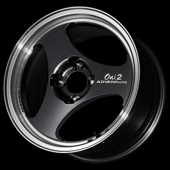 compare product Advan ONI2 15x7.0 / +30 Offset / 4x100 / 63mm Bore / Machining and Black Gunmetallic