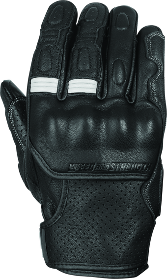 compare product Speed and Strength Twist of Fate Leather Gloves Black/White - XL