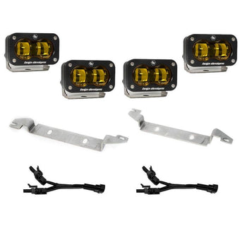 compare product Baja Design 2024+ Toyota S2 SAE OEM Fog Light Replacement Kit - Amber