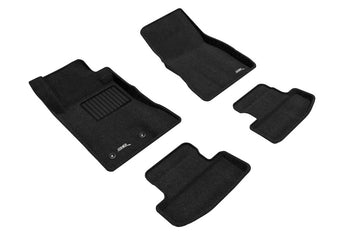 compare product 3D MAXpider 15-22 Ford Mustang Elegant 1st 2nd Row (2 Eyelets) - Floor Mat Set (Black)