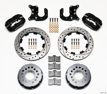 compare product Wilwood Forged Dynalite P/S Rear Kit Drilled Rotor Mopar-Dana 2.36in Offset