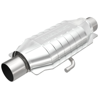 compare product MagnaFlow Universal Catalytic Converter 2.5in ID Inlet/Outlet Center/Center Oval Rear