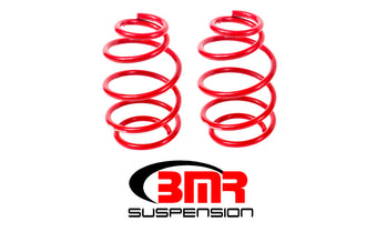compare product BMR 10-15 5th Gen Camaro V8 Front Lowering Springs - Red