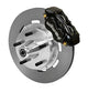 Wilwood Forged Dynalite Front Kit 19.00in Plain Rotor Black WWE ProSpindle (5x5.00in Hub) - My Store