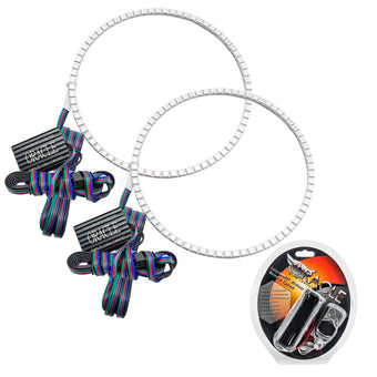 compare product Oracle Jeep Wrangler 07-17 Halo Kit - ColorSHIFT