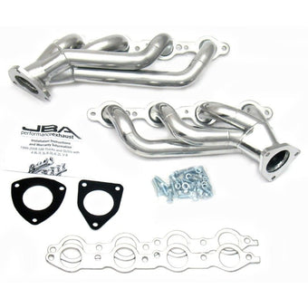 compare product JBA 03-06 GM Truck 6.0L LS w/o EGR 1-5/8in Primary Silver Ctd Cat4Ward Header