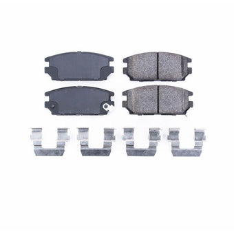 compare product Power Stop 91-94 Dodge Stealth Rear Z17 Evolution Ceramic Brake Pads w/Hardware