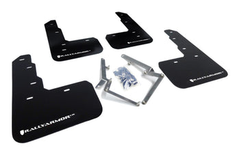 compare product Rally Armor 17-22 Honda Civic Type R Black UR Mud Flap w/White Logo