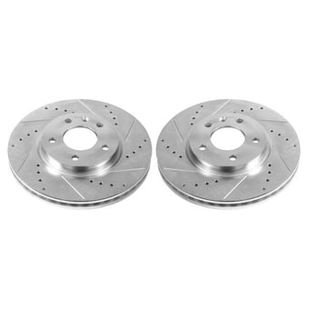 compare product Power Stop 17-19 Buick LaCrosse Front Evolution Drilled & Slotted Rotors - Pair
