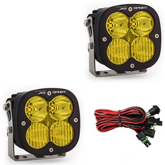 compare product Baja Designs XL Sport Series Driving Combo Pattern Pair LED Light Pods - Amber