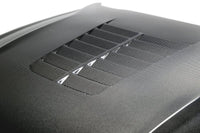 Anderson Composites 18 - 19 Ford Mustang Double Sided Type - GT5 Carbon Fiber Hood - My Store