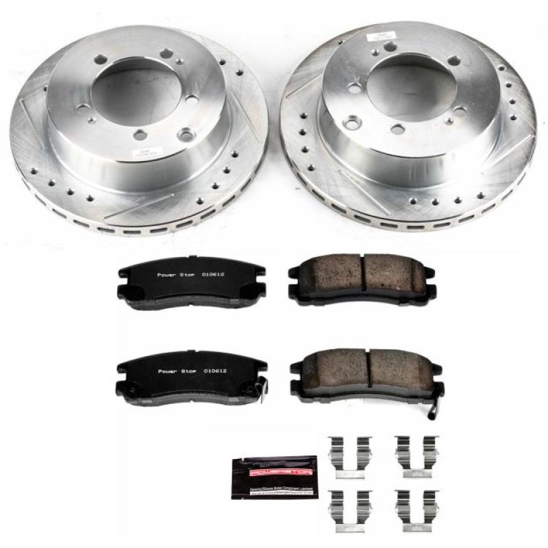 Power Stop 91 - 96 Dodge Stealth Rear Z23 Evolution Sport Brake Kit - My Store