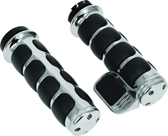 compare product Kuryakyn ISO Grip With Throttle Boss Dual Cable Chrome