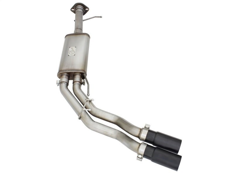 aFe Rebel Series Exhaust SS Front Side Exit CB w/ Black Tips 10 - 14 Ford F150 Ecoboost V8 6.2L - My Store