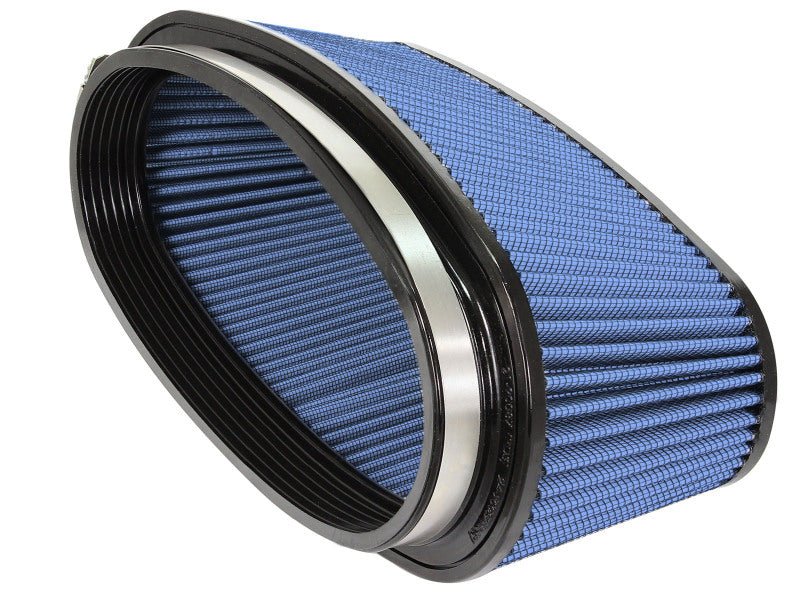 aFe Magnum FORCE Intake Rplcmnt Air Filter (11 - 3/8x4)IN F x(14x5 - 1/2)IN B x(12x3 - 1/2)IN T x 5 IN H - My Store