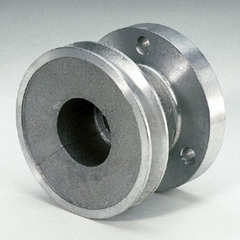 compare product Moroso Chevrolet Small Block (w/Long Pump) Crankshaft Pulley - Single Groove - Cast Aluminum