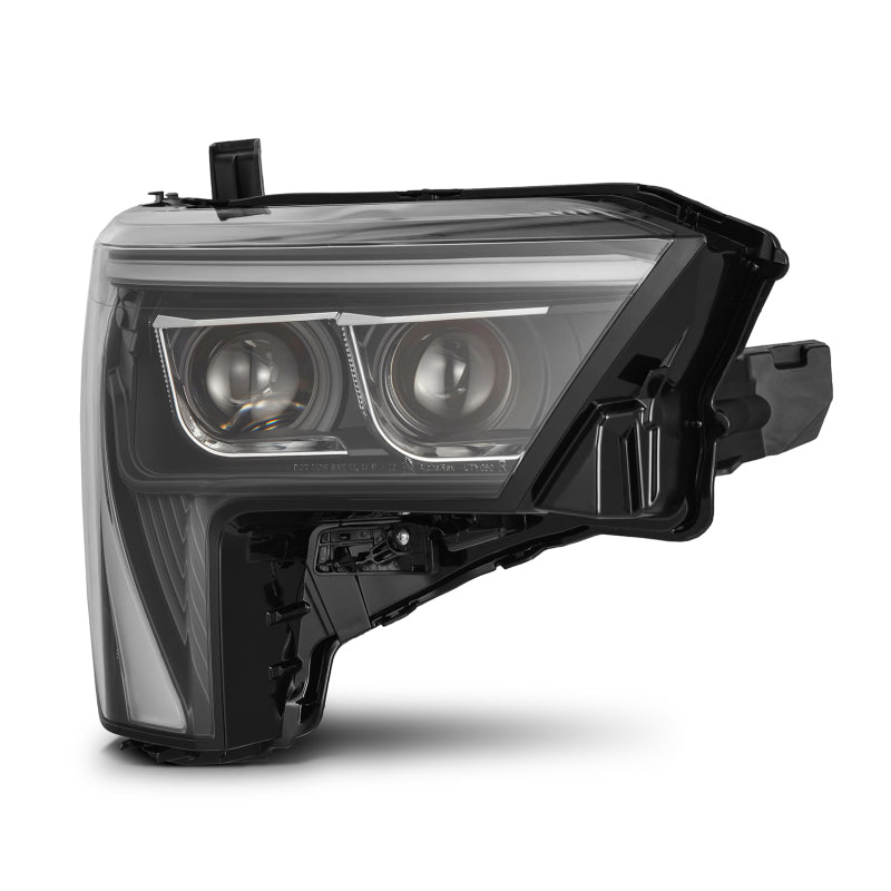 AlphaRex 22 - 23 Toyota Tundra LUXX - Series Headlights Black w/White DRL - Req 810029 OR 810030 - My Store
