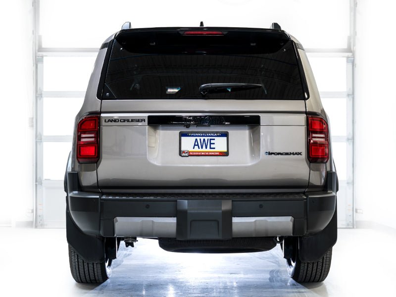 AWE Tuning 2024+ Toyota Land Cruiser / 2025+ Toyota 4Runner 0FG Cat - Back Exhaust w/ BashGuard - My Store