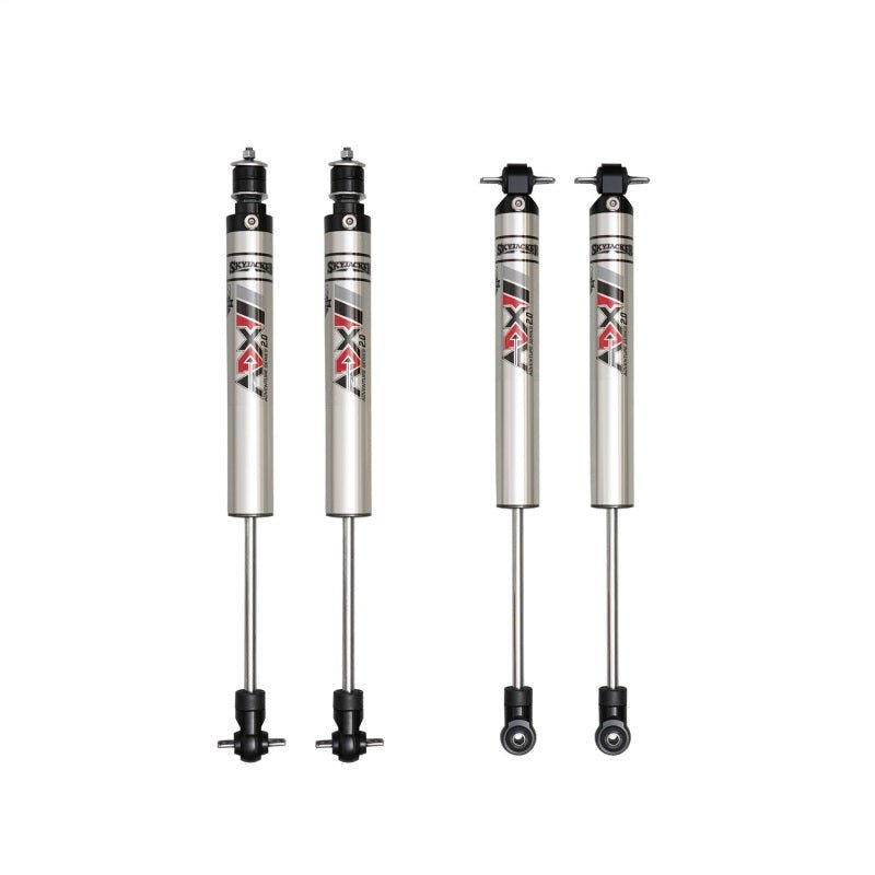 Skyjacker 97 - 06 Jeep Wrangler Tj Lj Unlimited 4Wd 2 - 3 In. Comp Box w Adx M2.0 Alum Monotube Shocks - My Store