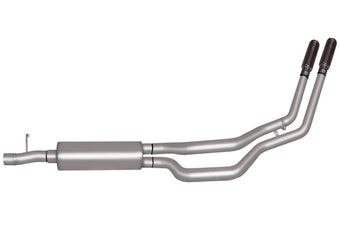 compare product Gibson 11-16 Ford F-250 Super Duty Lariat 6.2L 2.5in Cat-Back Dual Sport Exhaust - Stainless