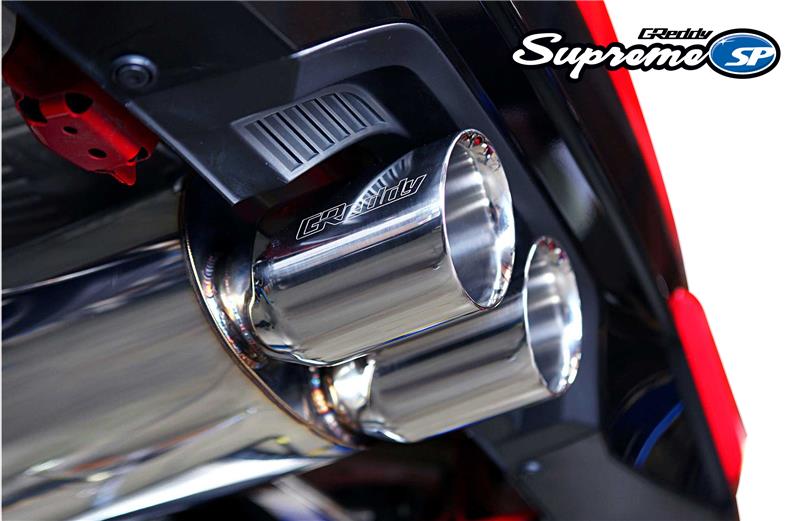GReddy 2017+ Honda Civic Sport Hatchback 76mm Supreme SP Cat - Back Exhaust - My Store
