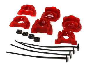 compare product Energy Suspension 92-00 Honda Civic (Except 99-00 Si) / 93-97 Del Sol Red Motor Mount Inserts (Manua