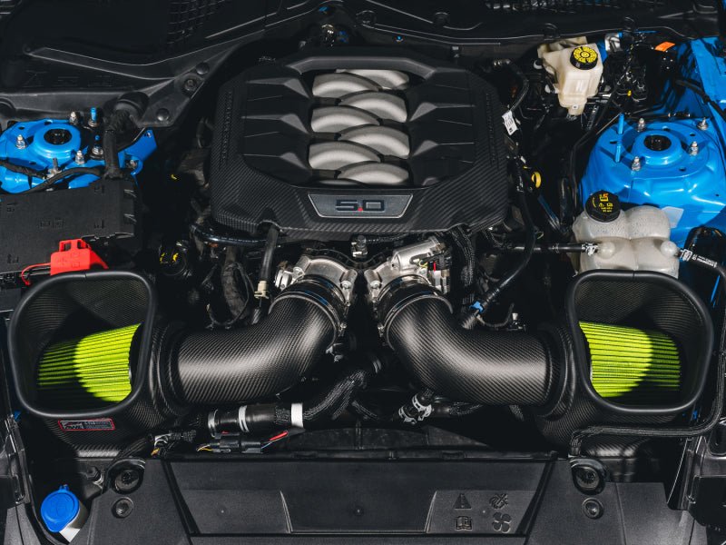 AWE Tuning 24 - 26 Ford S650 Mustang GT/Dark Horse S - FLO Carbon Intake - My Store