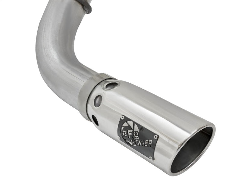 aFe LARGE Bore HD Exhausts 4in DPF - Back SS - 409 2016 Nissan Titan XD V8 - 5.0L CC/SB (td) - My Store