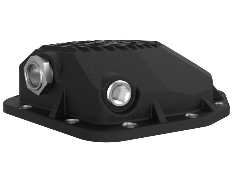 aFe Street Series Rear Differential Cover Black w/Machined Fins 20+ Jeep Gladiator JT (Dana M220) - My Store