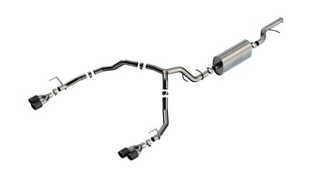 compare product Borla 21-22 Chevrolet Tahoe 5.3L V8 2/4WD 4DR 3in/2.75in Touring Cat-Back Exhaust -Carbon Fiber Tips