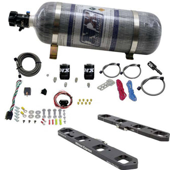 compare product Nitrous Express Chrysler/Dodge 5.7L/6.1/L6.4L Hemi Direct Port Plate System w/12lb Bottle