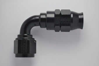 compare product Fragola -6AN Real Street x 90 Degree Hose End Black For PTFE Hose