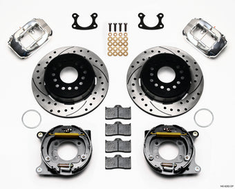 compare product Wilwood Forged Dynalite P/S Park Brake Kit Drill-Polish Small Ford 2.50in Offset